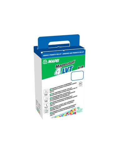 MAPECOAT 4 LVT MAPEI FINITURA ANTISCIVOLAMENTO BICOMPONENTE POLIURETANICA