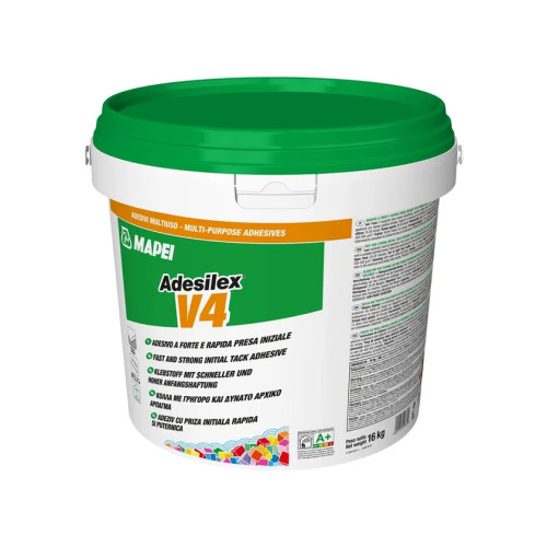 Adesilex V4: Adesivo Acrilico Universale per Pavimenti Resilienti PVC e Linoleum | EN 12529