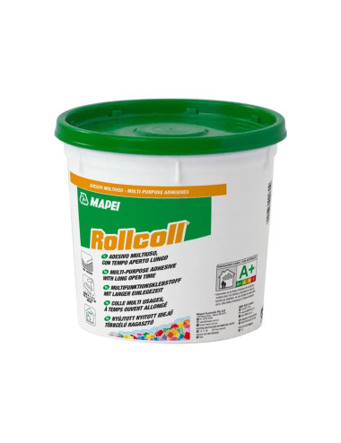 ROLLCOLL MAPEI ADESIVO PER RIVESTIMENTI VINILICI E TESSILI