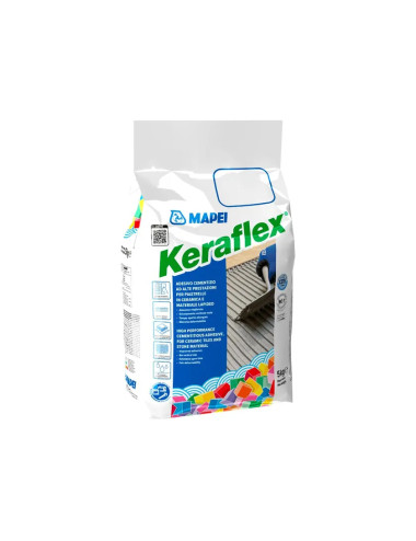 KERAFLEX MAPEI ADESIVO CEMENTIZIO A SCIVOLAMENTO NULLO E TEMPO APERTO ALLUNGATO