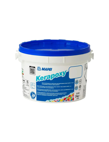 MAPEI KERAPOXY MALTA EPOSSIDICA BICOMPONENTE ANTIACIDA PER FUGHE