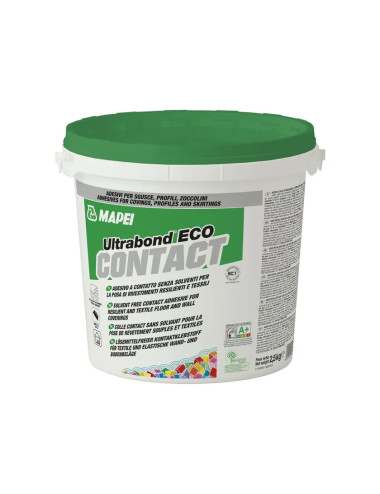 ULTRABOND ECO CONTACT MAPEI ADESIVO PER LA POSA DI RIVESTIMENTI RESILIENTI E TESSILI