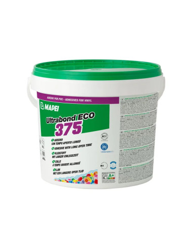 ULTRABOND ECO 375 MAPEI ADESIVO CON TEMPO APERTO LUNGO PER PAVIMENTAZIONI VINILICHE