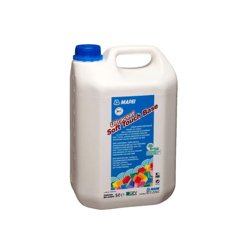 Ultracoat Soft Touch Base: Fondo Rapido all’Acqua per Parquet, Alta Copertura e Carteggiabile – 5 L