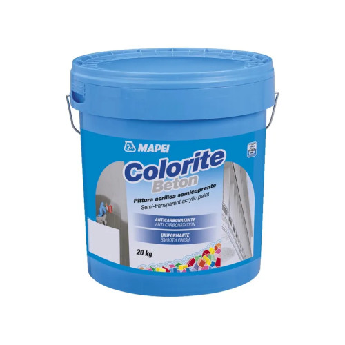 Colorite Beton – Pittura acrilica semicoprente per calcestruzzo faccia a vista e superfici cementizie