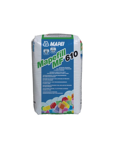 MAPEFILL MF 610 MAPEI BETONCINO ESPANSIVO PER ANCORAGGI DI PRECISIONE DI GROSSO SPESSORE
