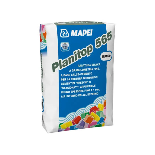 Planitop 565 Mapei – Rasatura fine bianca per intonaci interni ed esterni fino a 1 mm