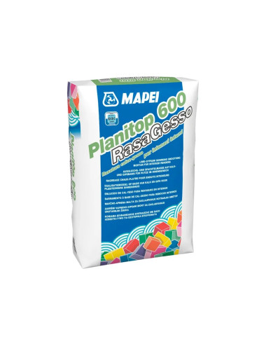 PLANITOP 600 RASAGESSO MAPEI RASATURA CALCE-GESSO PER INTONACI INTERNI