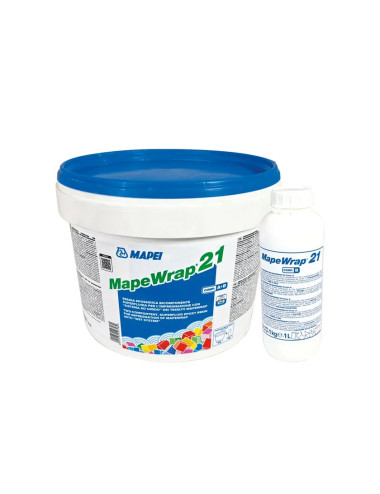 MAPEWRAP 21 MAPEI RESINA EPOSSIDICA BICOMPONENTE SUPERFLUIDA