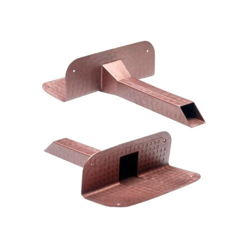 Drain Front | Bocchettone Angolare in TPE per Terrazzi