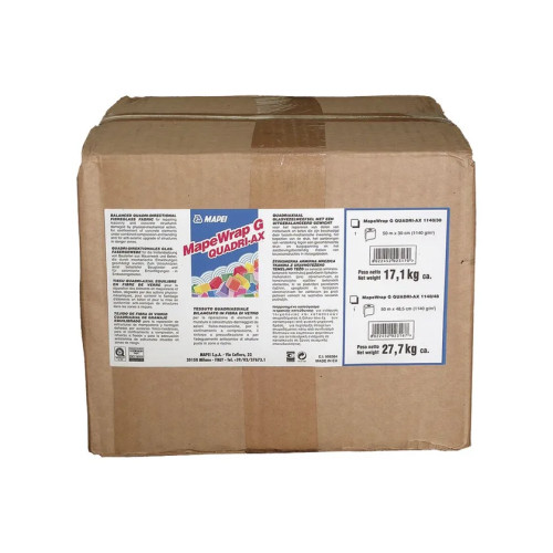 MapeWrap G Quadri-Ax 1140 | Tessuto in Fibra di Vetro FRP