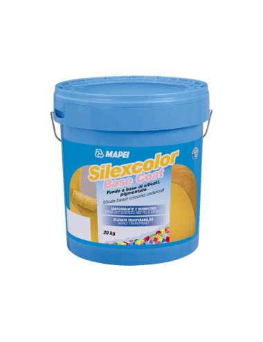 SILEXCOLOR BASE COAT MAPEI FONDO ED IMPREGNANTE PER PITTURA E VERNICE