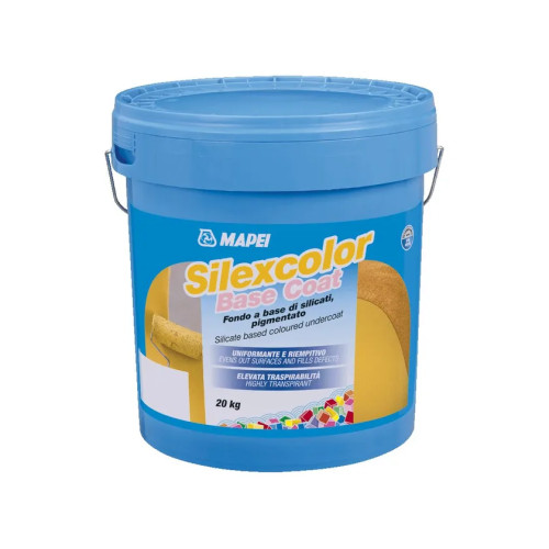 Silexcolor Base Coat | Fondo ai Silicati Pigmentato per Intonaci