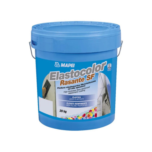 Elastocolor Rasante SF Mapei 20 kg | Rasante Elastomerico Fibrorinforzato