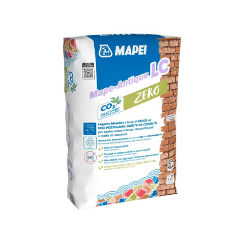 Mape-Antique LC Mapei 20 kg | Legante per Intonaci Deumidificanti a Base Calce