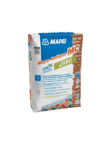 MAPE-ANTIQUE MC MAPEI  MALTA PER INTONACI DEUMIDIFICANTI MACROPOROSI