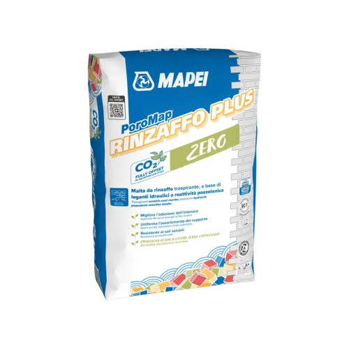 PoroMap Rinzaffo Plus Mapei 25 kg | Malta da Rinzaffo Traspirante Anticondensa