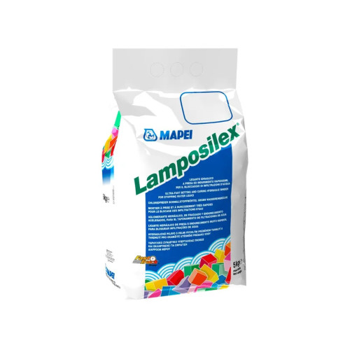Lamposilex Mapei 5 kg | Cemento a Presa Rapida per Infiltrazioni d’Acqua