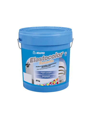 Elastocolor Rasante Mapei 20 kg | Rasante Elastomerico Fibrorinforzato