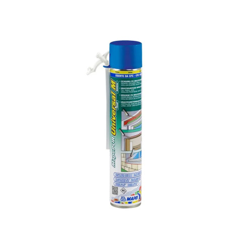 MapePUR Universal Foam M Mapei 750 ml | Schiuma Poliuretanica Isolante