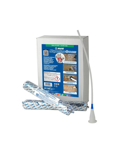 MAPESTOP CREAM MAPEI EMULSIONE CREMOSA ANTI-UMIDITÀ DI RISALITA