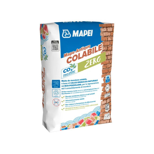 Mape-Antique Colabile Mapei 25 kg | Malta Colabile per Consolidamento Murature