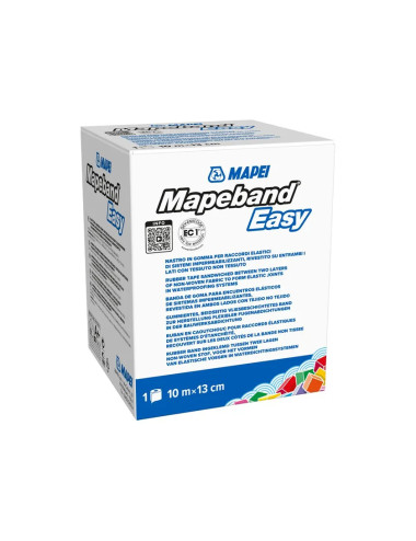 MAPEBAND EASY MAPEI NASTRO IN GOMMA PER RACCORDI ELASTICI DI SISTEMI IMPERMEALIZZANTI