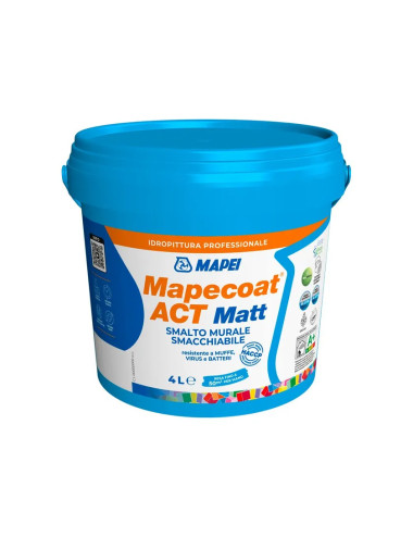 MAPECOAT ACT MATT MAPEI SMALTO MURALE SMACCHIABILE