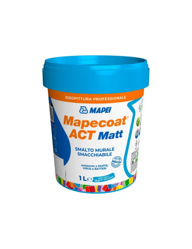 MAPECOAT ACT MATT MAPEI SMALTO MURALE SMACCHIABILE
