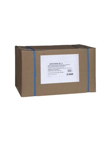 MAPEFIBRE NS12 MAPEI FIBRE DI POLIPROPILENE VERGINE MONOFILAMENTO
