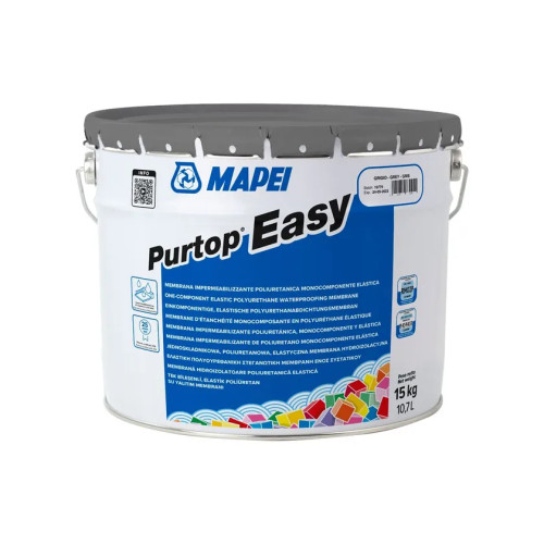 Purtop Easy MAPEI | Membrana Poliuretanica Impermeabilizzante