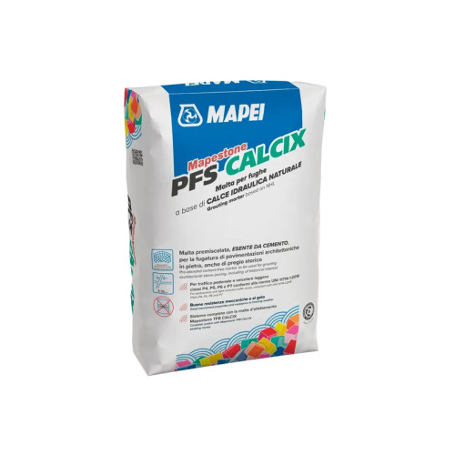 Mapestone PFS Calcix – Malta premiscelata a base calce per fughe in pietra | Mapei