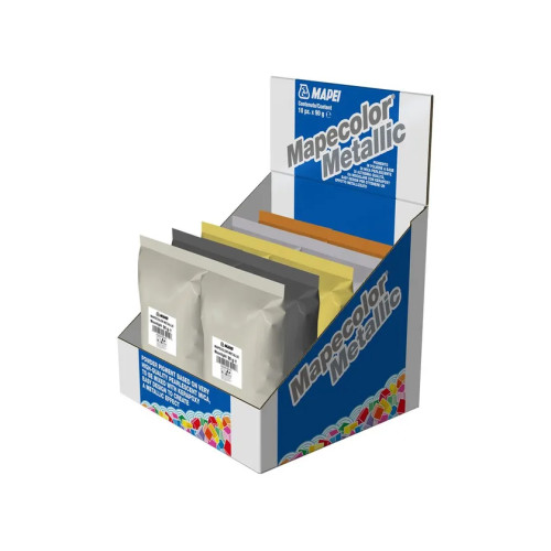 Mapecolor Metallic – Pigmento metallizzato per Kerapoxy Easy Design