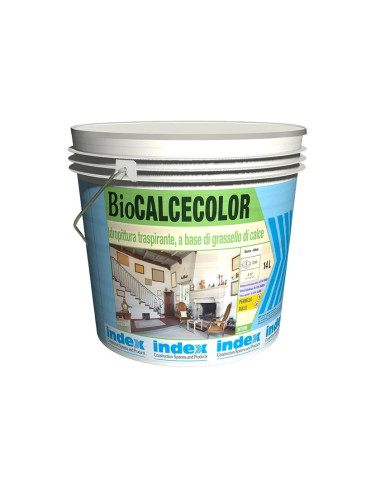 INDEX BioCALCECOLOR IDROPITTURA TRASPIRANTE