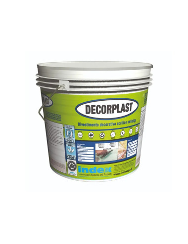 INDEX DECORPLAST 1.2 RIVESTIMENTO DECORATIVO ACRILICO ANTIALGA