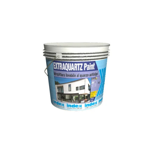 Idropittura lavabile al quarzo antialga per esterni
