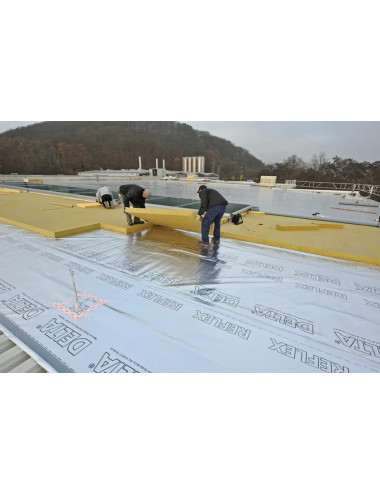 DELTA®-REFLEX – Barriera al vapore e al vento riflettente