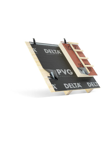 Telo sottotetto traspirante e impermeabile per tetti inclinati