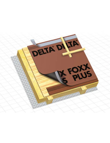 DELTA®-FOXX – Telo sottotetto traspirante e impermeabile