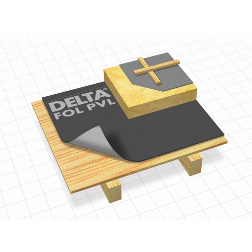 DELTA®-FOL PVL – Freno vapore per coperture inclinate