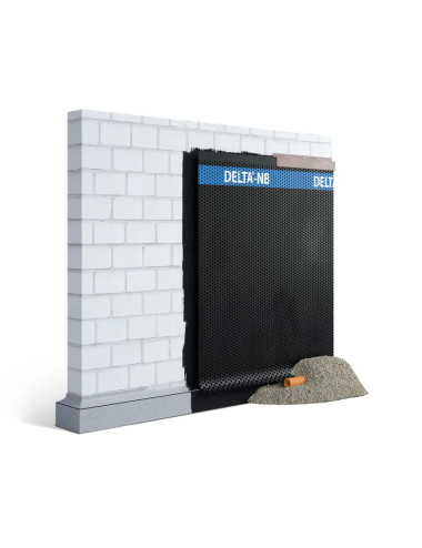 DELTA®-NB – Membrana alveolare per massetti e fondazioni