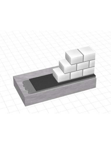 DÖRKEN ITALIA DELTA RADONSTOP LIGHT PROTEZIONE E BARRIERE AL GAS RADON E ACCESSORI