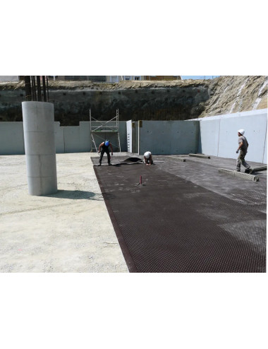 DELTA®-NP DRAIN – Membrana alveolare drenante per interrati