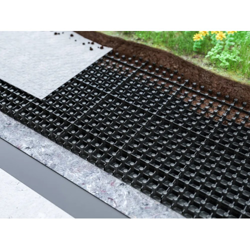 DELTA®-FLORAXX – Membrane alveolari per tetti verdi