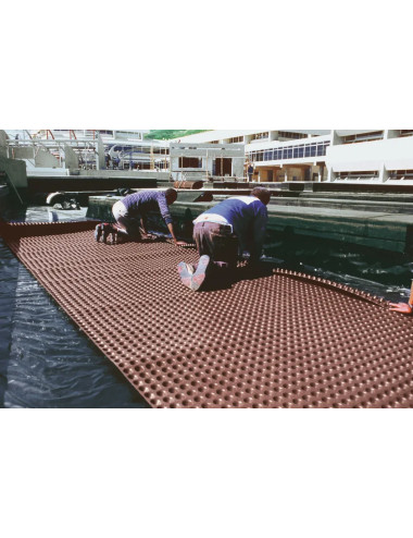 DELTA®-MS 20 – Strato di drenaggio orizzontale e cassaforma a perdere