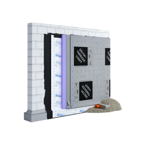 DELTA®-TERRAXX LIGHT – Membrana di protezione e drenaggio HDPE