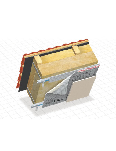 DÖRKEN ITALIA DELTA NEOVAP 100R SCHERMI BARRIERA AL VAPORE, TERMORIFLETTENTE