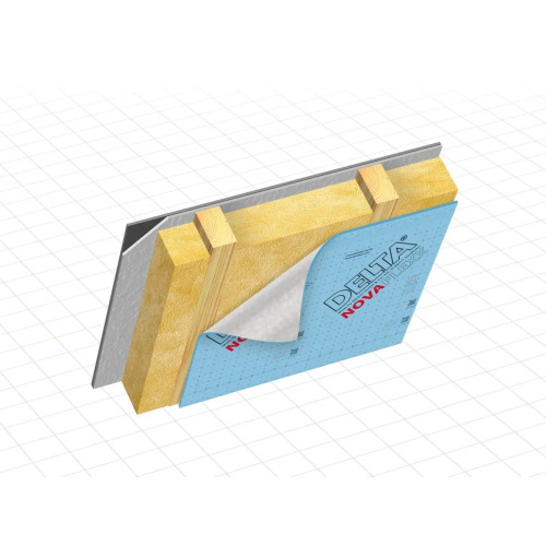 DELTA®-NOVAFLEXX: Schermo al Vapore Variabile | Freno Vapore e Membrana Traspirante