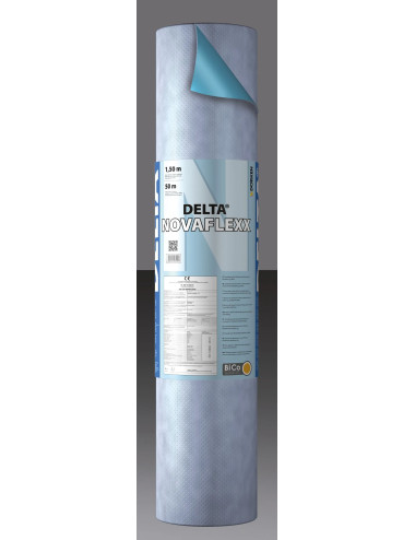 DELTA®-NOVAFLEXX: Schermo al Vapore Variabile | Freno Vapore e Membrana Traspirante