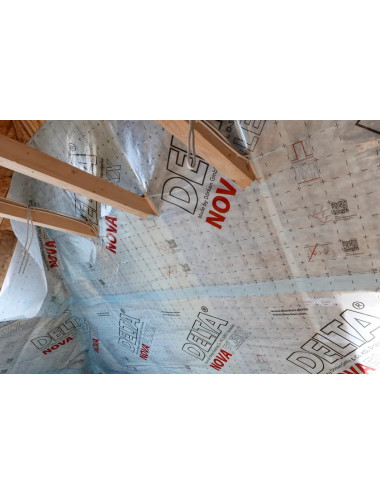 DELTA®-NOVAFLEXX: Schermo al Vapore Variabile | Freno Vapore e Membrana Traspirante